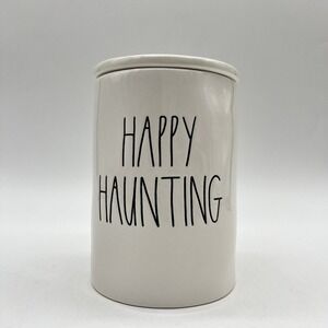 Rea Dunn Magenta Happy Haunting Vanilla Woods Scent Candle‎ New Rare Halloween